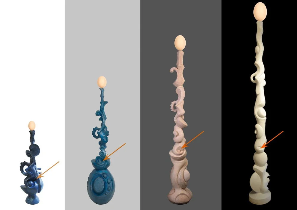 Sculptures évolutives